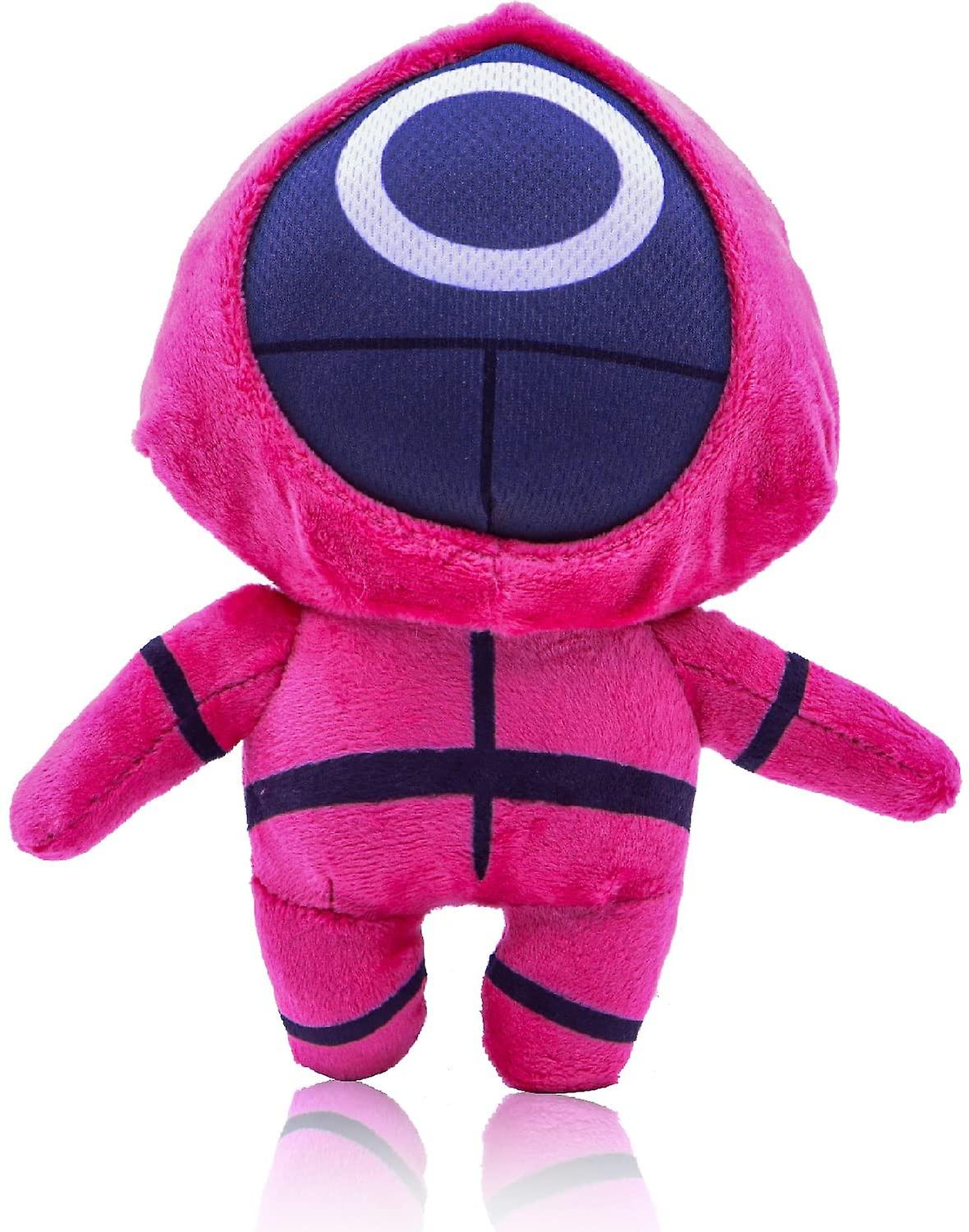 Masked Man Plush Toy Squid Plush Doll Circular 7.8inch