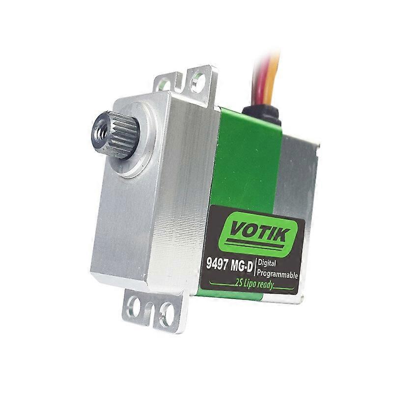 PTK VOTIK 9497 MG-D Micro Digital Servo Metal Steering Gear Coreless Motor for RC Airplane Fixed Win