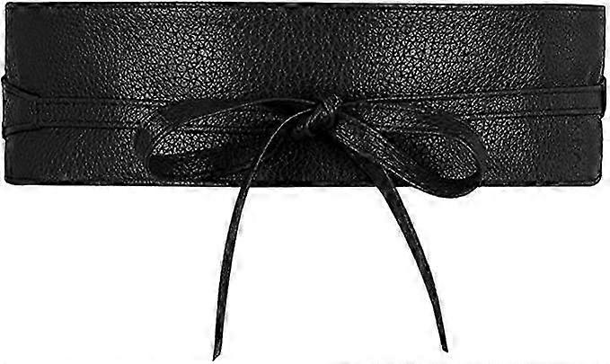 Women's Classic Waist Belt Wide Belt Wrap Belt Tie Belt Waist Bandred