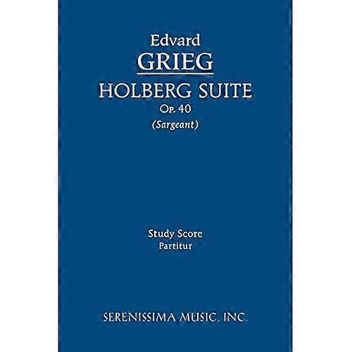 Holberg Suite, Op.40: Study score