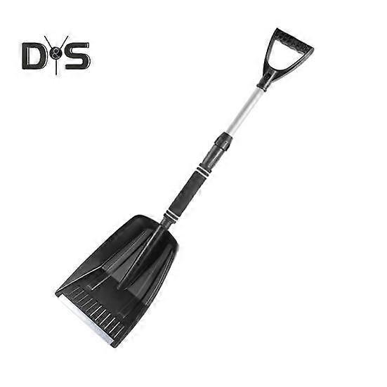 Car Snow Shovel Adjustable Length Foldable Emergency Snow Shovel for Car Portable Snow Shovel for Driveway Camping Garden Mud And Snowman