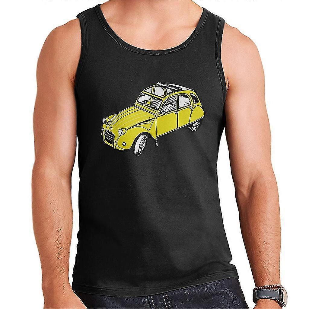 Sárga Citroen férfi mellény