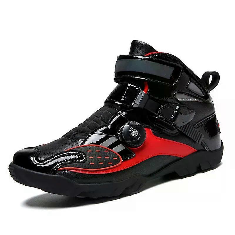 Botas masculinas antiderrapantes anticolisão Nova proteção profissional Botas à prova de vento Botas de proteção Botas de motocicleta