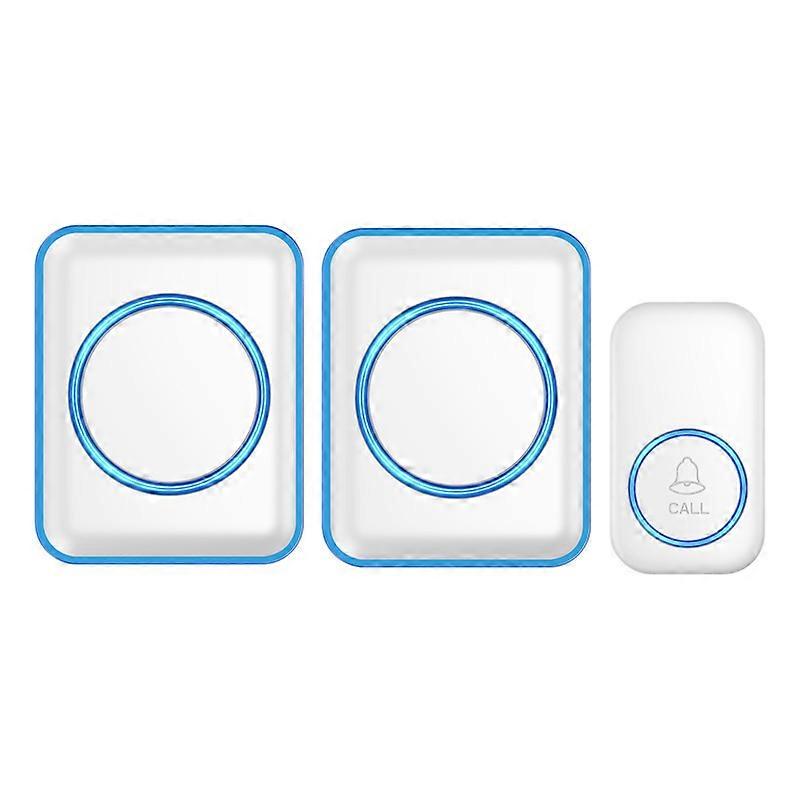 Wireless Doorbell, Waterproof, Long-Distance, Anti-String Ringing
