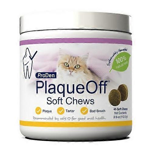 NaturVet Proden PlaqueOff Soft Chews for Cats, 1 Each / 45 Count