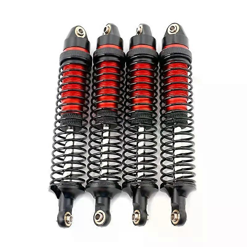 FBIL-4Pcs 108Mm Metal Shock Absorber for Axial SCX10 Capra Wraith Traxxas TRX4 Redcat Gen8 YK4082 1/10 Remote Control Cr
