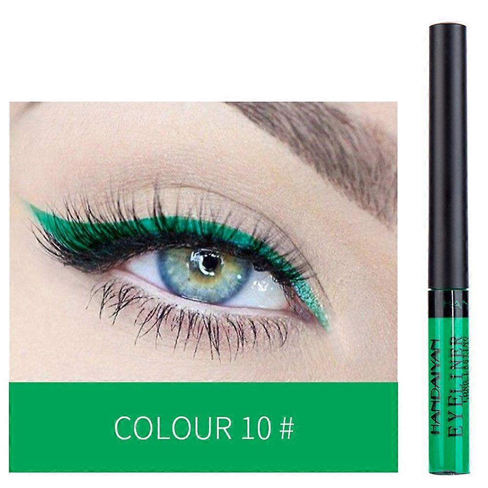 12-color Matte Color Liquid Eyeliner Long-lasting Non-smudge Eye Shadow Liquid