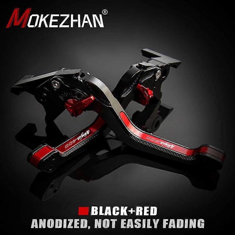 Accessories Adjustable Folding Extendable Brake Clutch Levers compatible for Kawa-saki 400 400 EX400 2017-2023 MAXP
