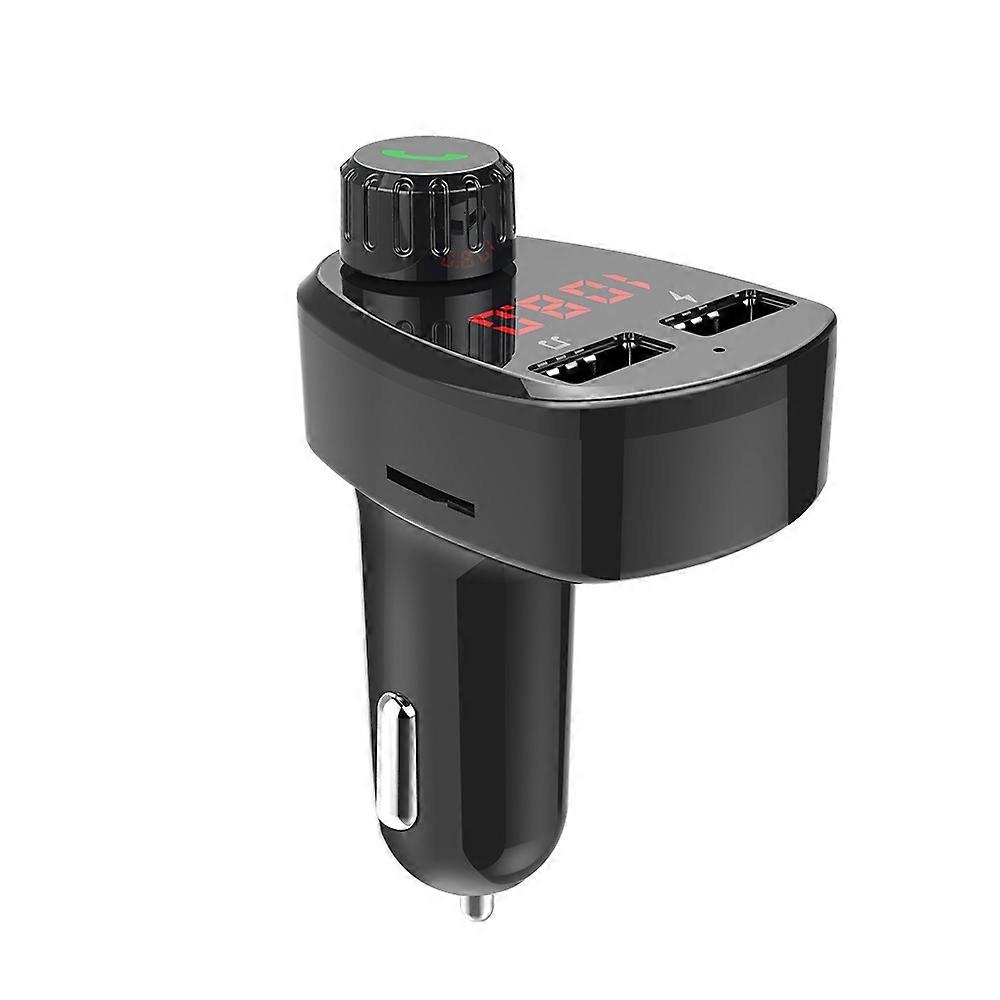 G13 Car MP3 Player Bluetooth Hands-free Device FM Transmitter Car Kit Dual USB Fast Charger