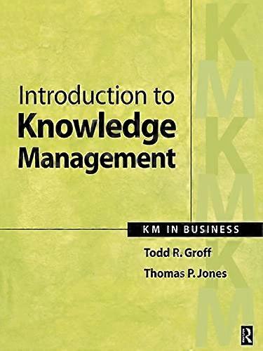 Introduction to Knowledge Management