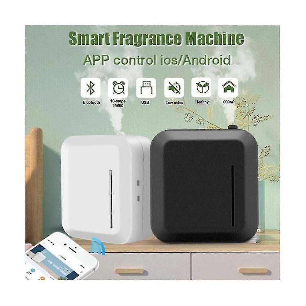 Black Intelligent Aromas Fragrances Machine 150ml App Control Air Freshener Oil Diffuser Office