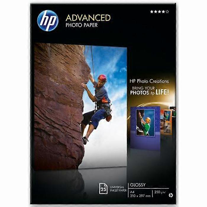 HP Advanced Glossy Photo Paper - 25 sheets/A4/210 x 297 mm (Q5456A)