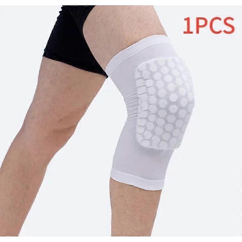 1PC Honeycomb Knee Pads Basketball Sport Kneepad Volleyball Knee Protector Brace Support Football Compression Leg Sleeves