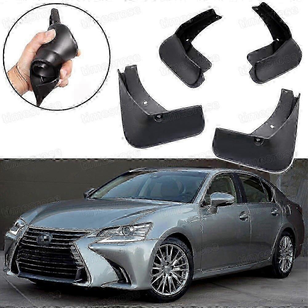 Garde-boue de voiture garde-boue garde-boue noir pour Lexus GS 200t 2016-2017