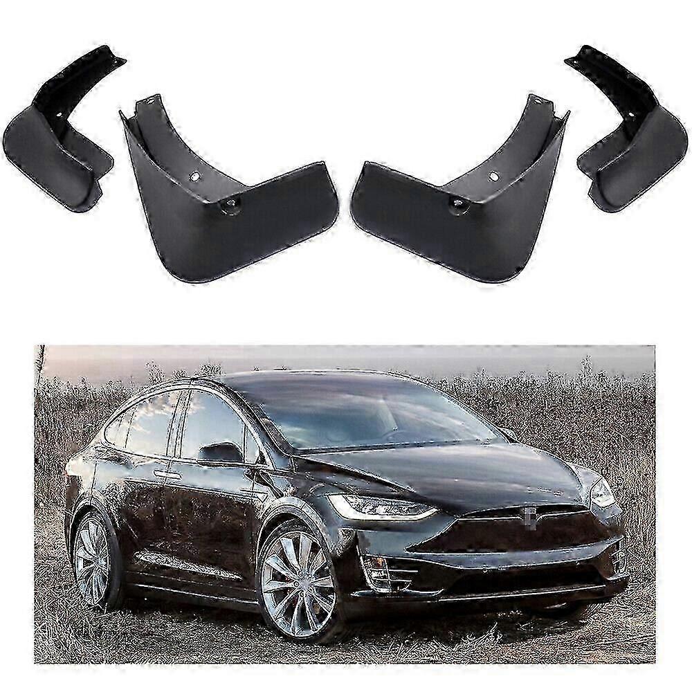 Car Mud Flaps Splash Guards Fender Mudguard for Tesla Model X 2017-2022