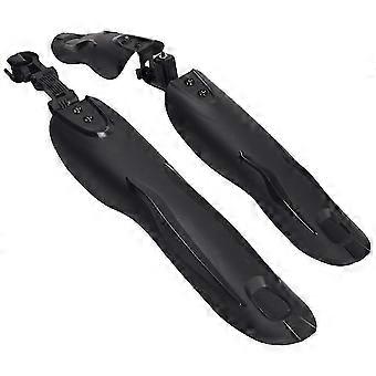 2pcs Front & Rear Mudguards compatible with Mountain Bikes Durable Bike Fairing