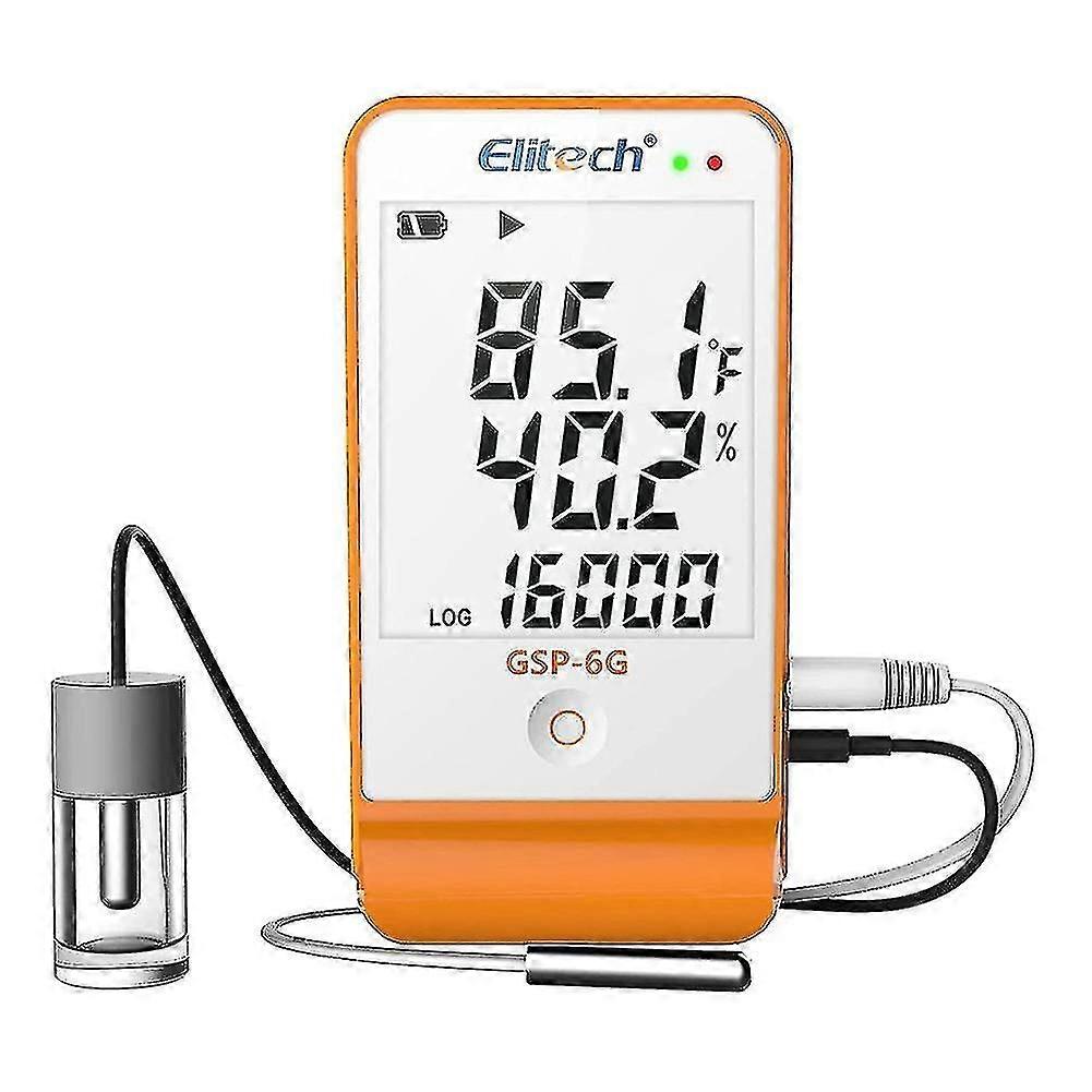Digital Temperature Humidity Data Logger Refrigerator Thermometer Vaccine Fridge Temperature Monit-YUHAO