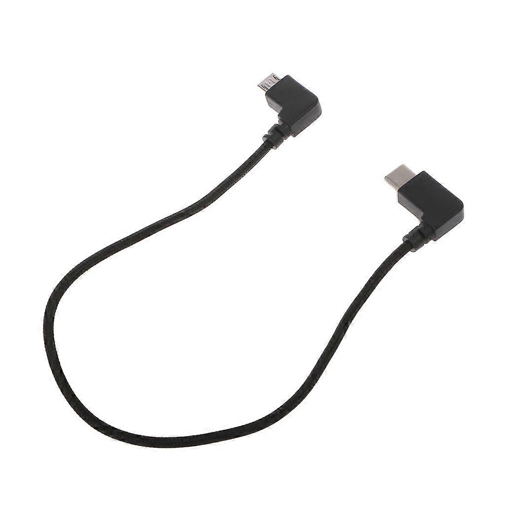 Data Cable Remote Controller to Phone Tablet Connector Micro USB Type C Extend for Mavic Pro/for Mavic Air/for Mavic 2/S Black