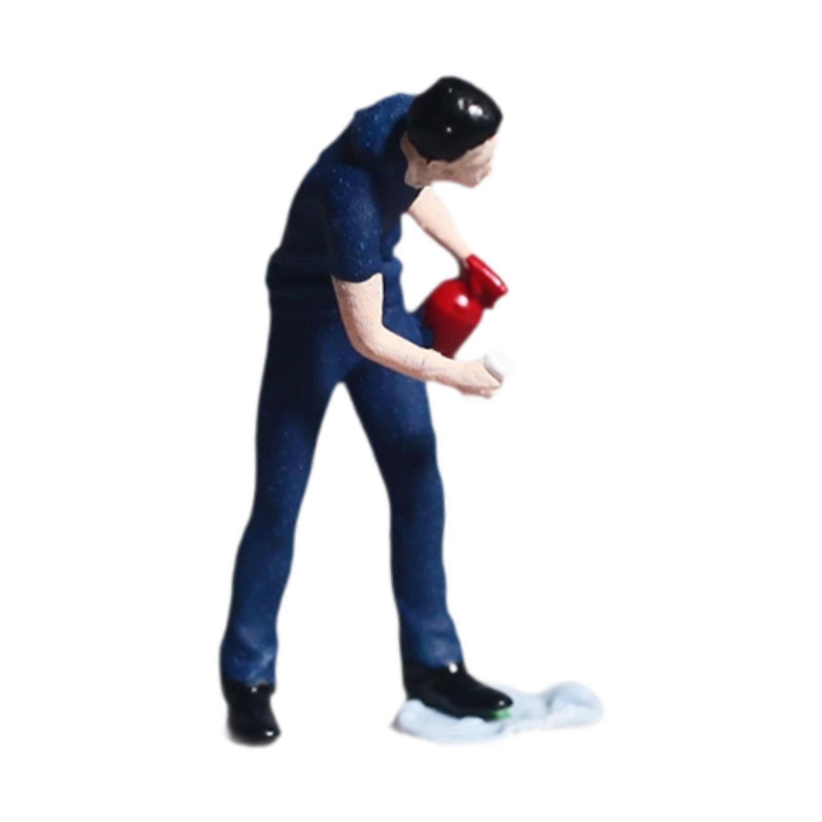 1/64 Scale Figurine Model Mini Doll Model Creative Scene Props Landscape Display