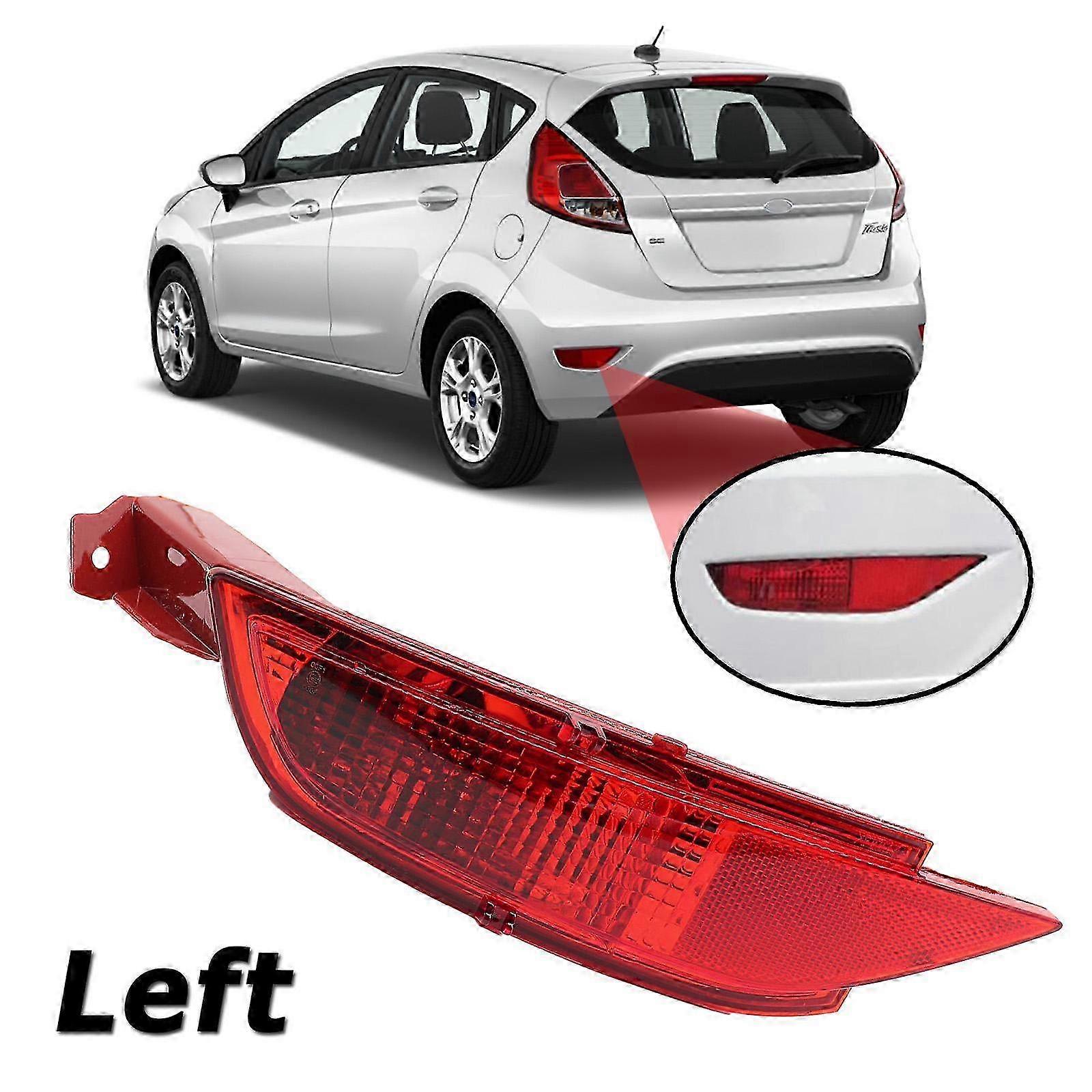 Replacement Tail and Fog Lamp Assembly with Reflective Signal Lights for Ford Fiesta WT Mk7 (2009-2014) and CMAX (2010-2015) Models