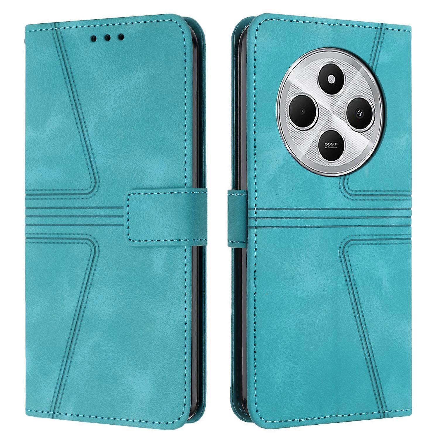 Triangle Solid Color Leather Phone Case