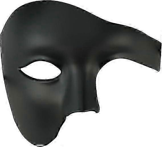 Half Face Men's Phantom Of The Opera Vintage Design Venetian Carnival Masquerade Mask