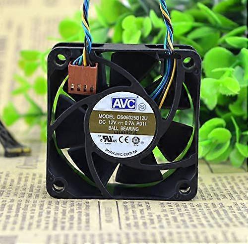 AVC DS06025B12U P011 DC12V 0.7A C Fan Computer case 6025 6cm 4pin PWM Cooling Fan