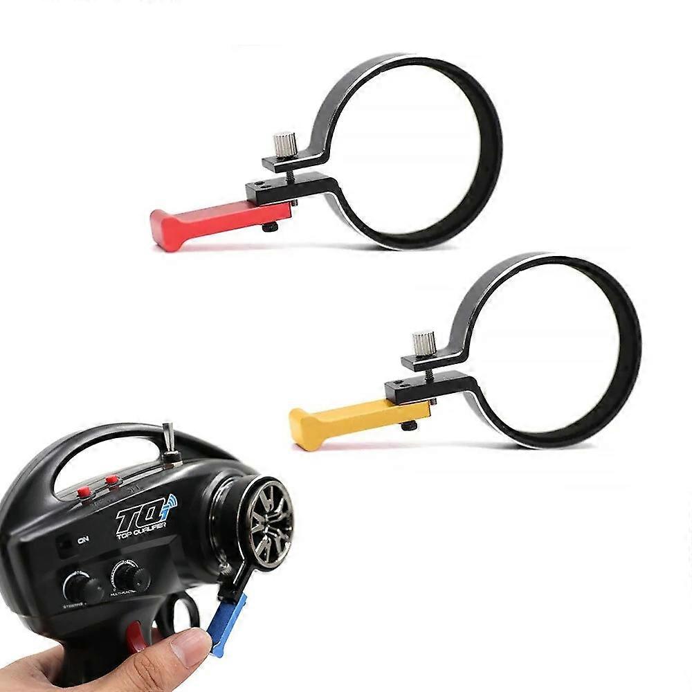 RC Transmitter Steering Wheel Aluminum Alloy Trigger Release for RC Car Boat Tank Robot Model Access