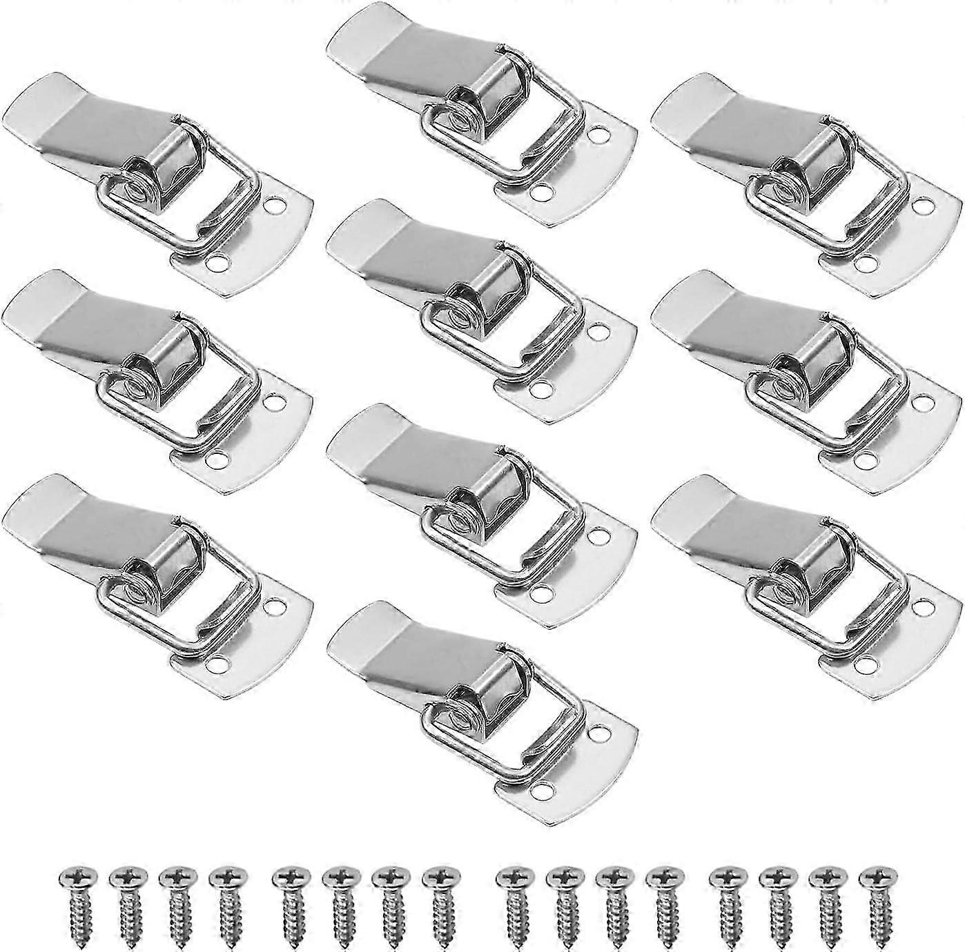 Toggle Latches, 39mm Length Stainless Steel 201 Hasps Clamps for Case Box Trunk Catches