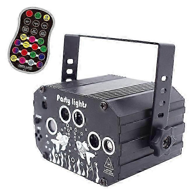 Stage Party Lights, LED Sound Activated Laser Light Flash Strobe Projector
