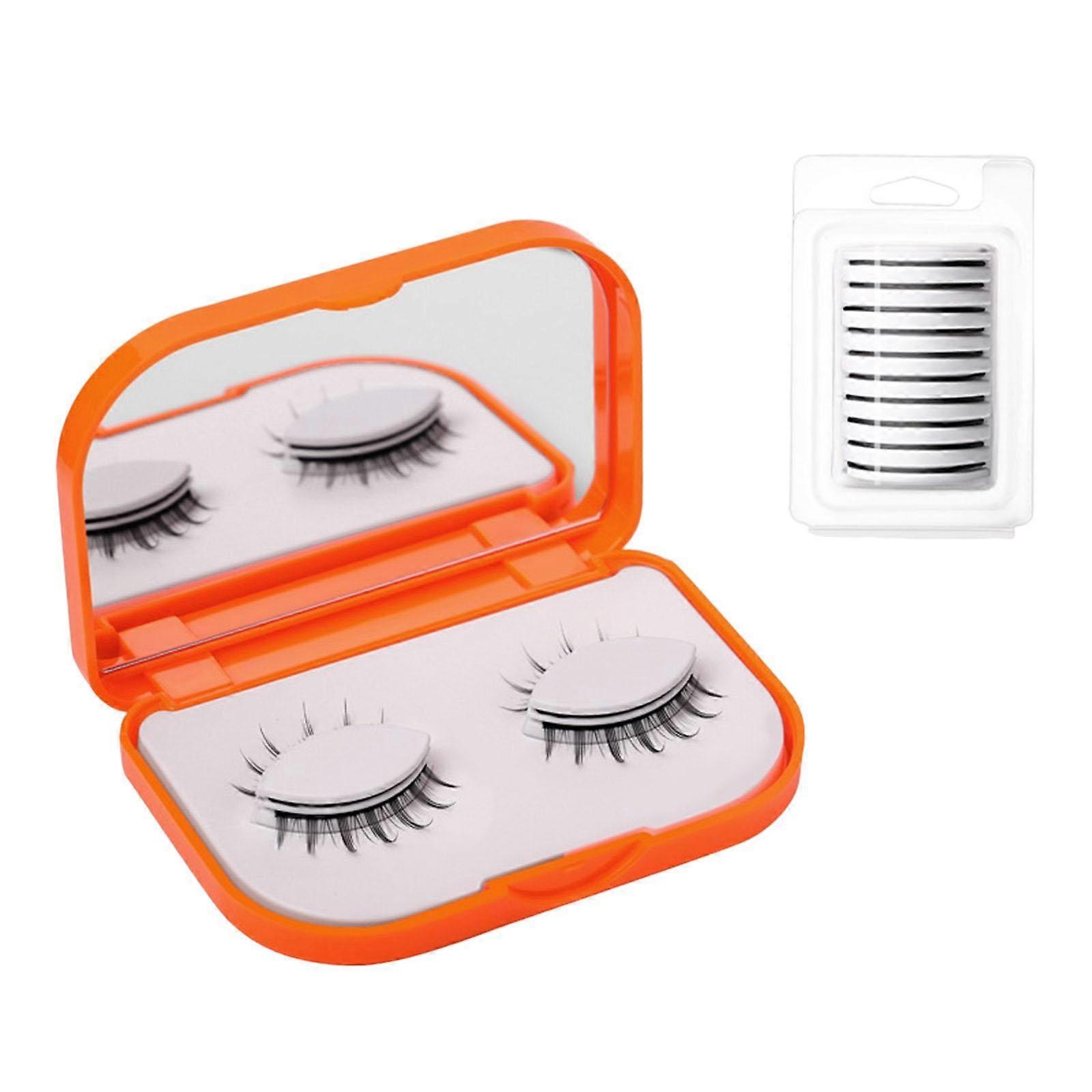 Self Adhesive Makeup False Lashes with Eyelash Washable Thick Style