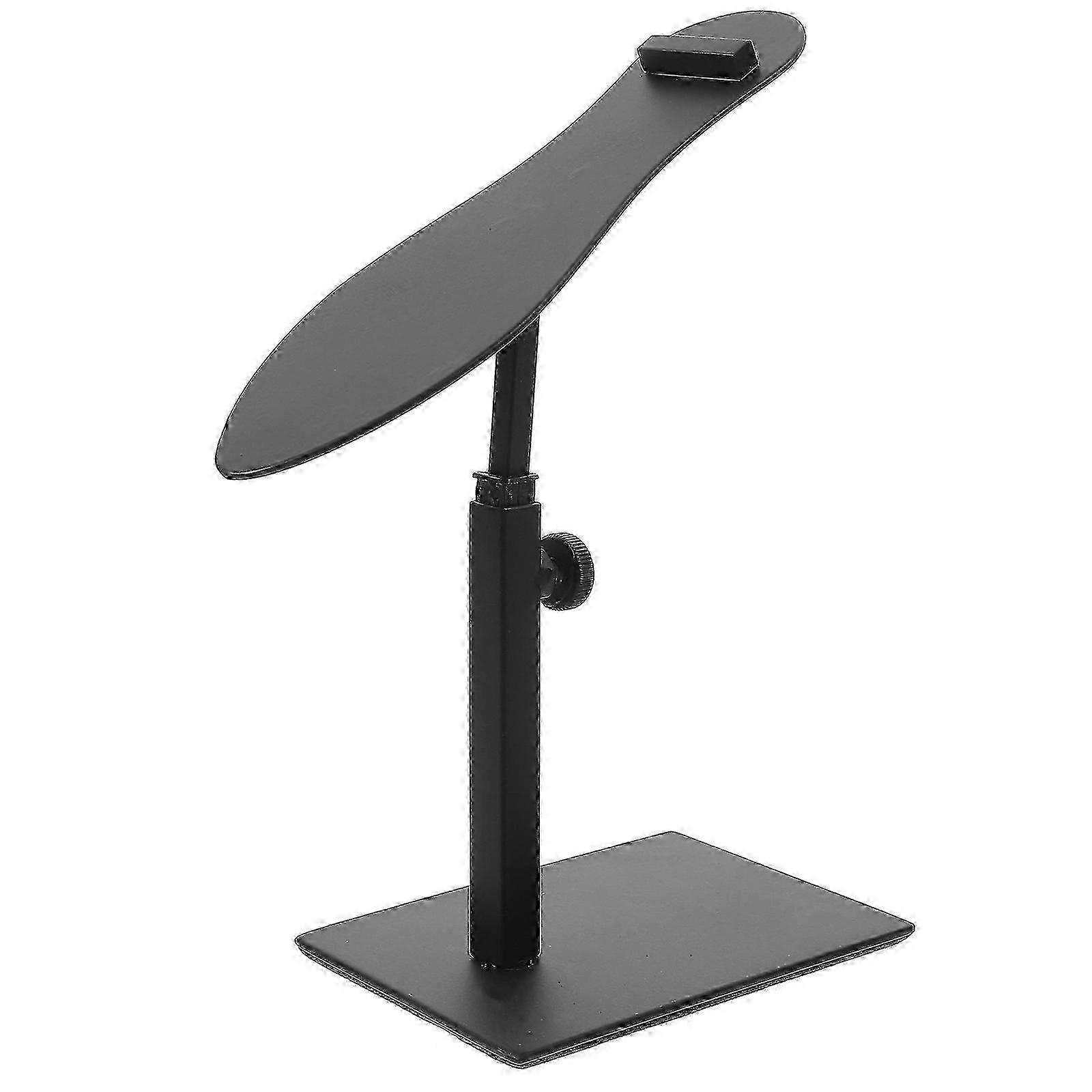 Stainless Adjustable Shoe Display Stand Shoe Store Metal Shoe Display Rack Steel Shoe Riser Height