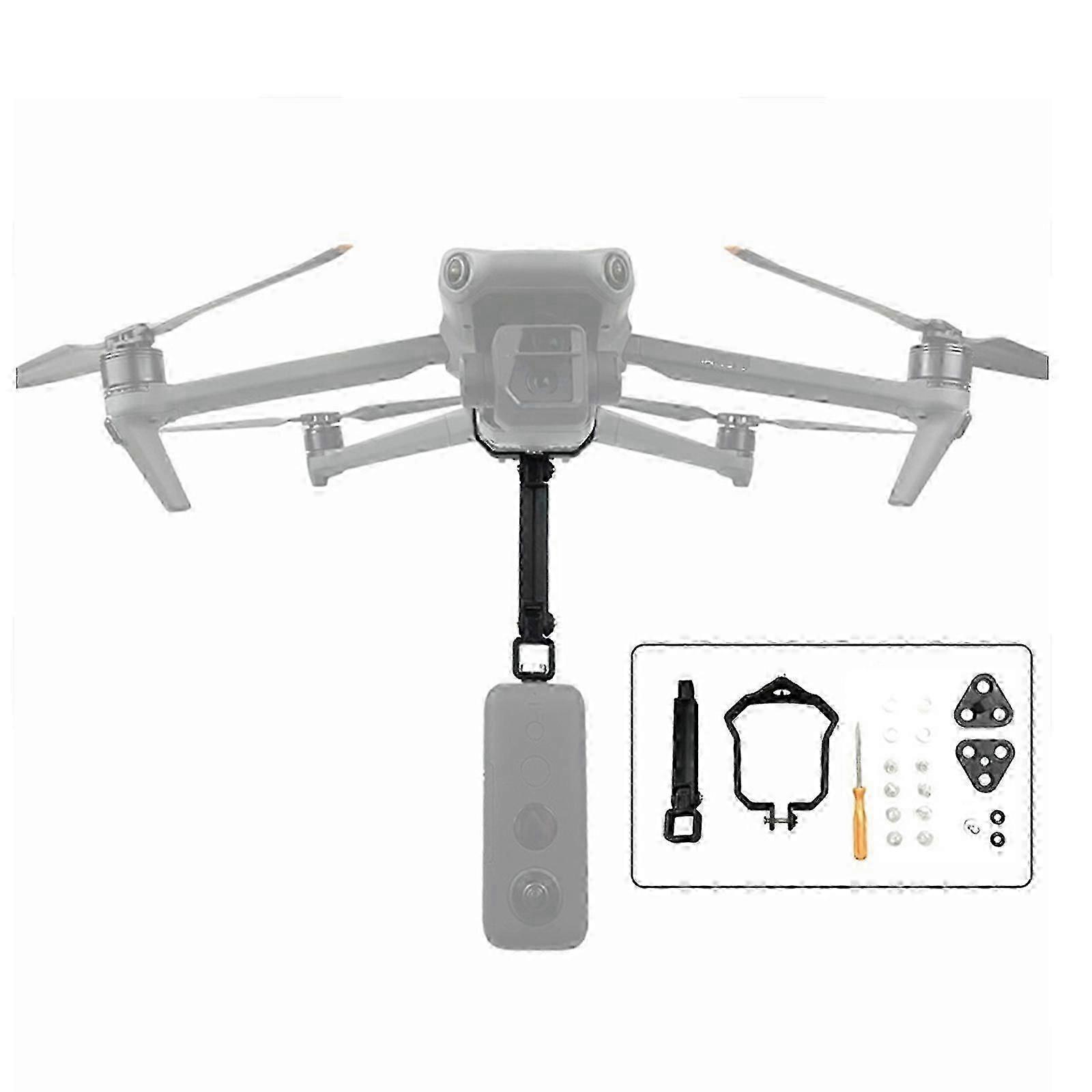 Drone 360 VR Camera Mount Adapter Bracket for Mavic 3 Top Extension Set