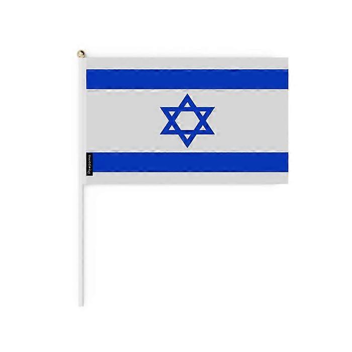 Flag - Israel - Mini Flag - 14 x 21 cm - Polyester - Lightweight and sturdy
