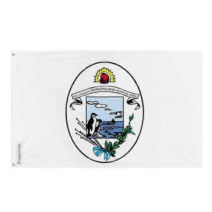 Flag - Multicolored - Río Grande - 64 x 96 cm - Polyester - Double-sided print