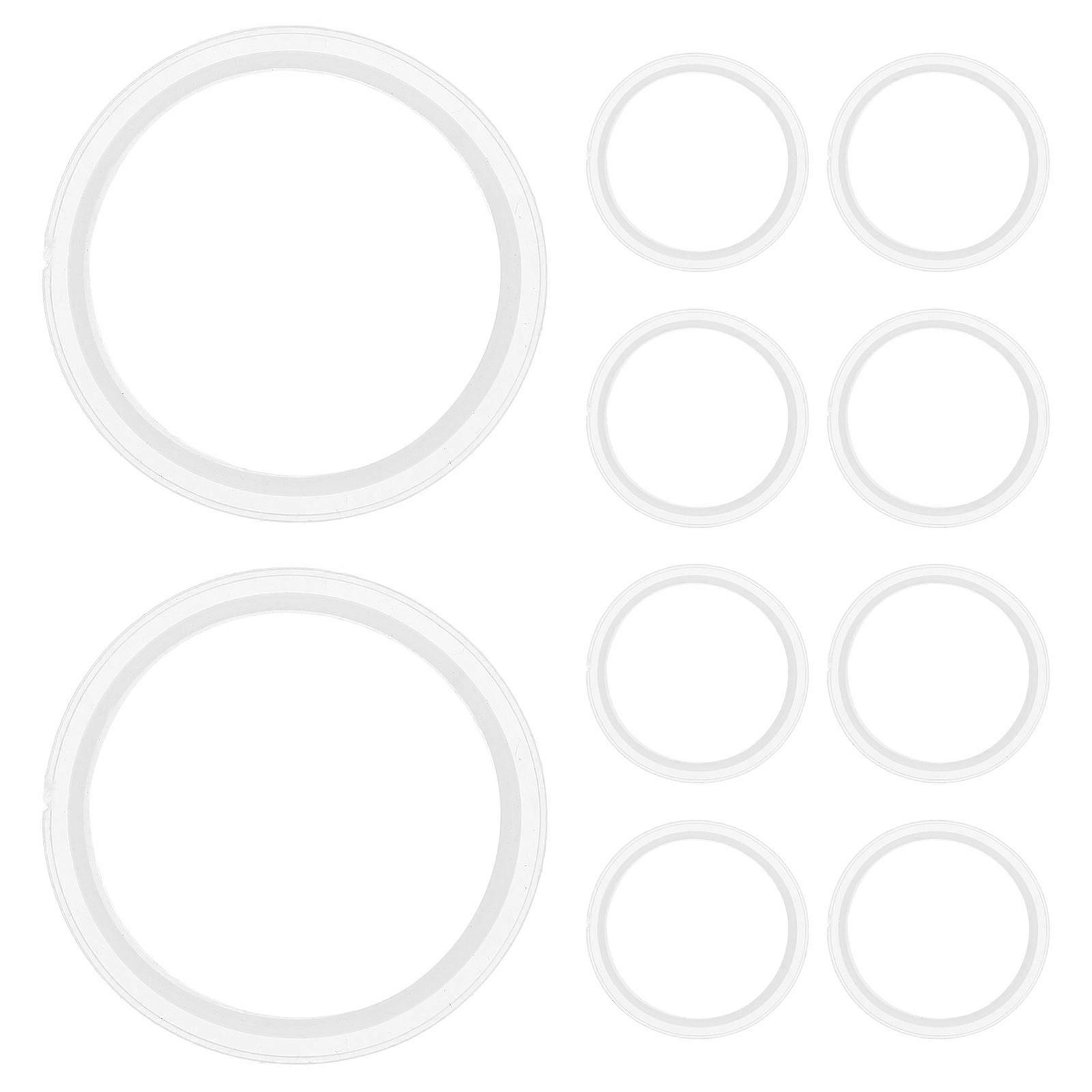 Silicone Washer, Leakproof Design for Shower and Tub Drains