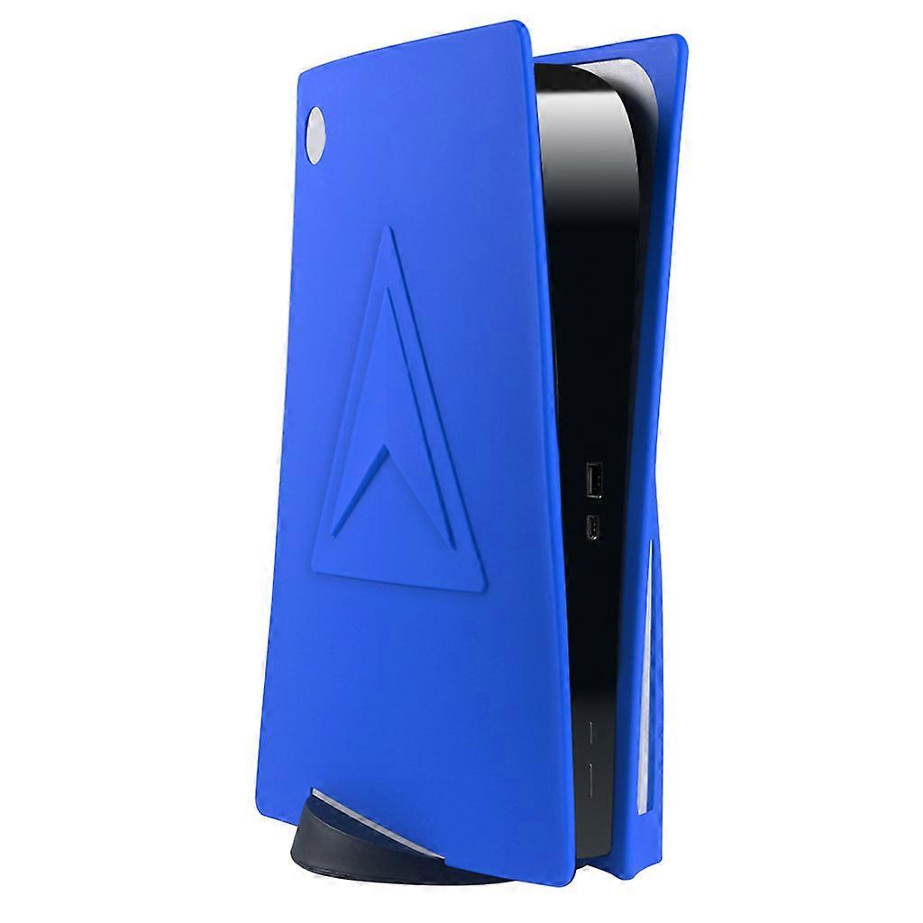 Controller Faceplate Replacement Cover for ,Soft Silicone Skin Console for Case Protector Blue