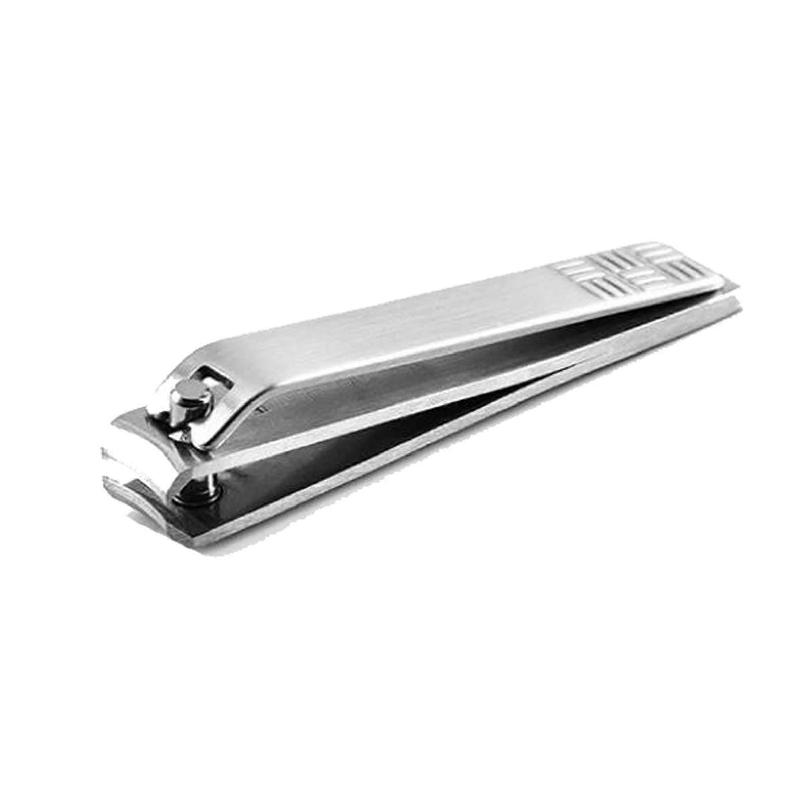 Stainless Steel Nail Clipper with Precision Cutting Blades, Adjustable Angle, Silver S