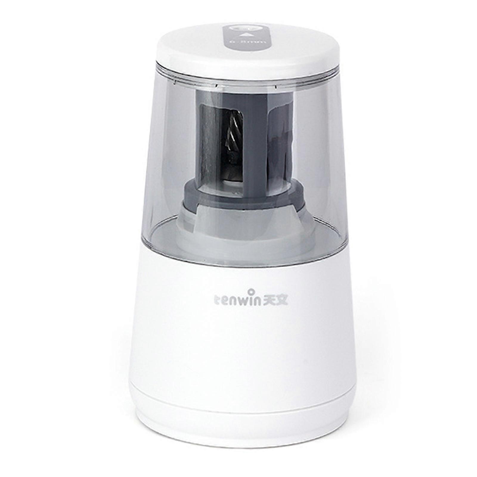 Automatic Pencil Sharpener Electric Plug In Sharp Helical Blade for Home Office Classroom School Artists Designers