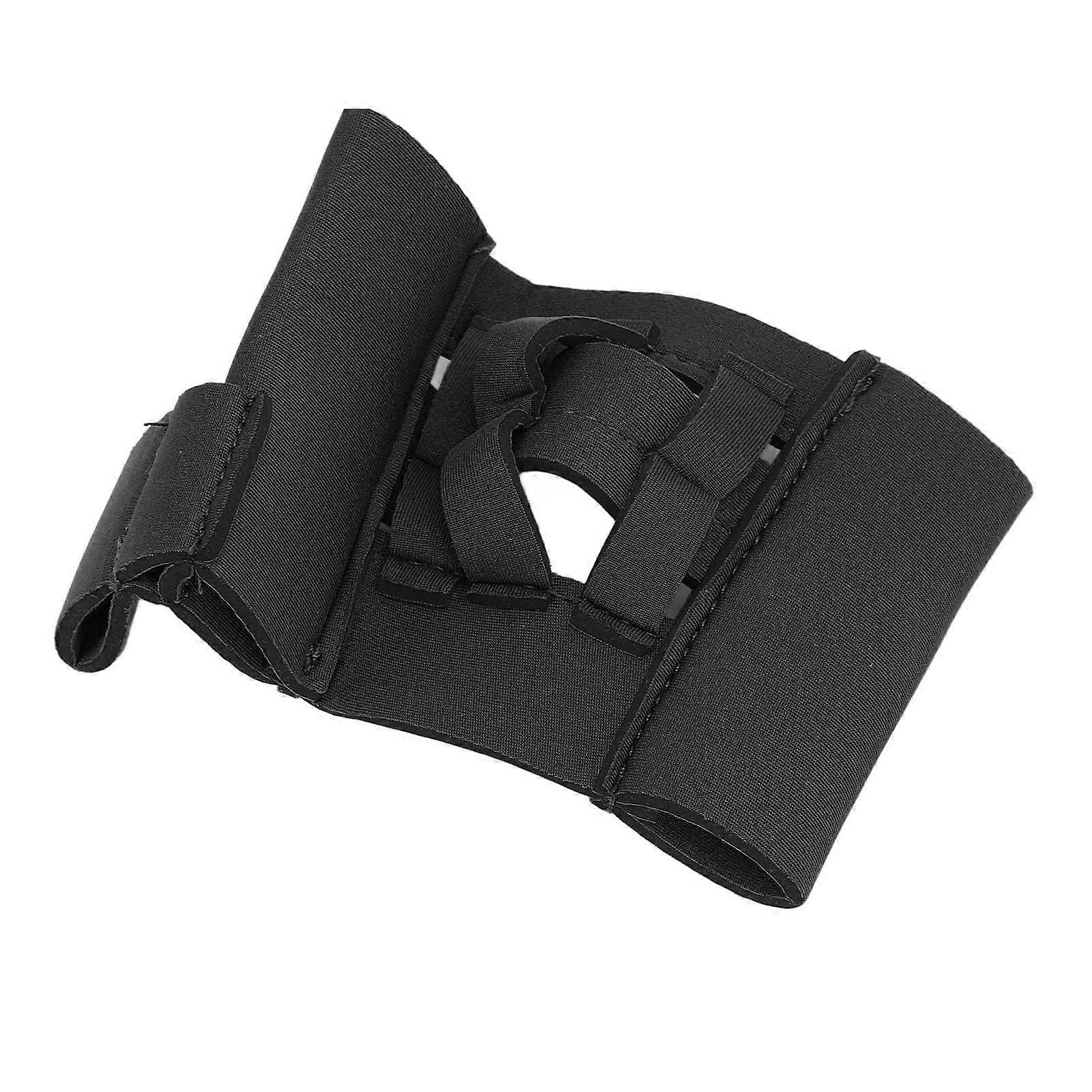 Polyesterfaserfinger Web Training Glove For Baseball Softball Tennis Outdoor Catching Practice Black