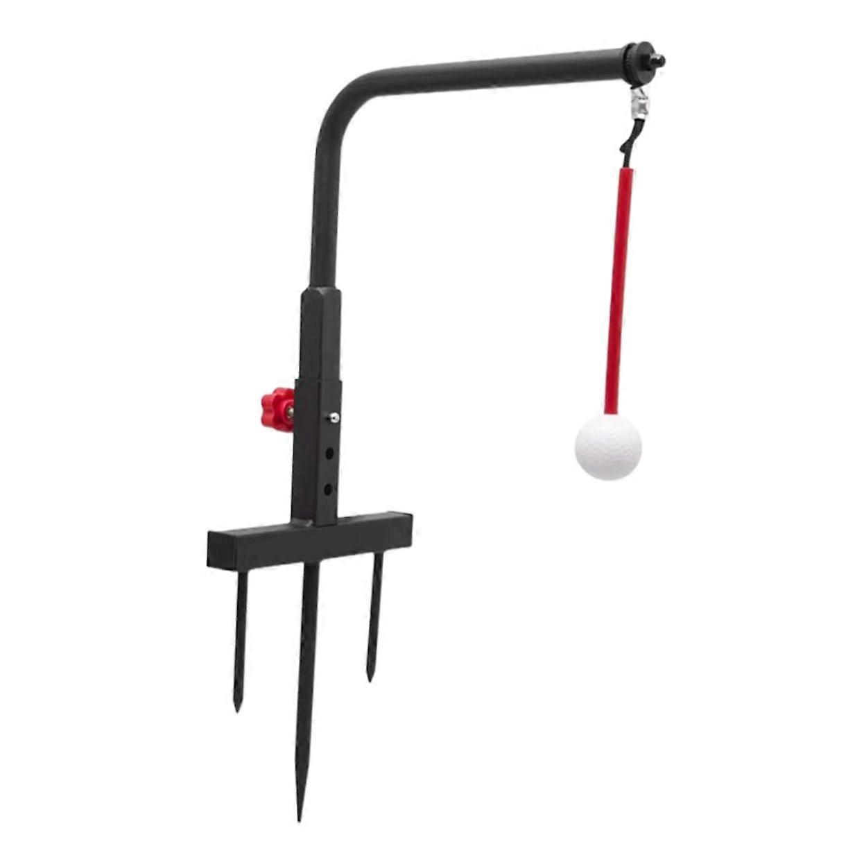 Golf Swing Trainer with Adjustable Training Rope and Practice Ball for Accurate Swing Training for Beginners and Advanced Golfers