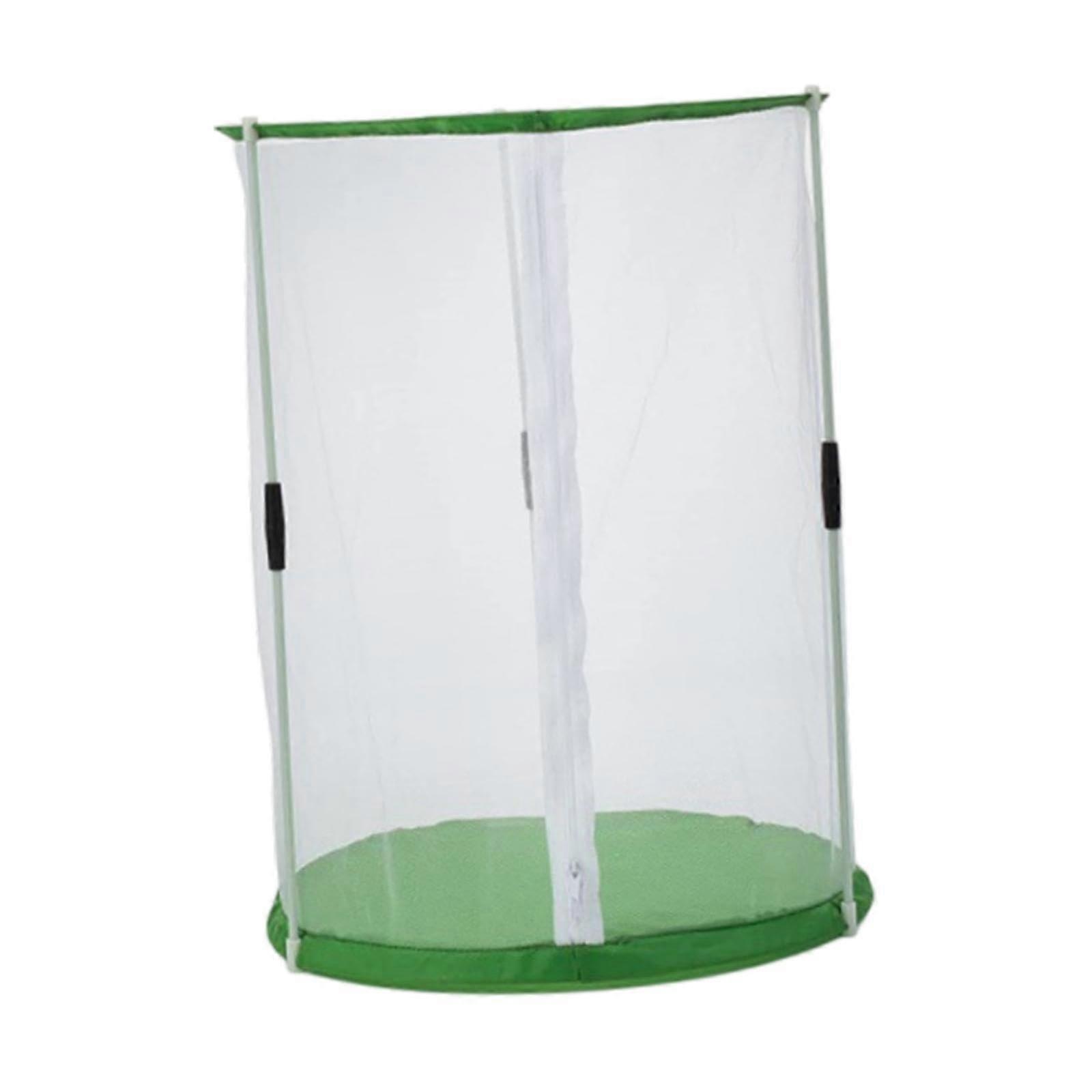 Butterfly Net Cage Outdoor Mesh Cage with Zipper Observation Cage Butterfly Habitat Cage Exploration Toy for, 30 cm x 40 cm Ref: 1289