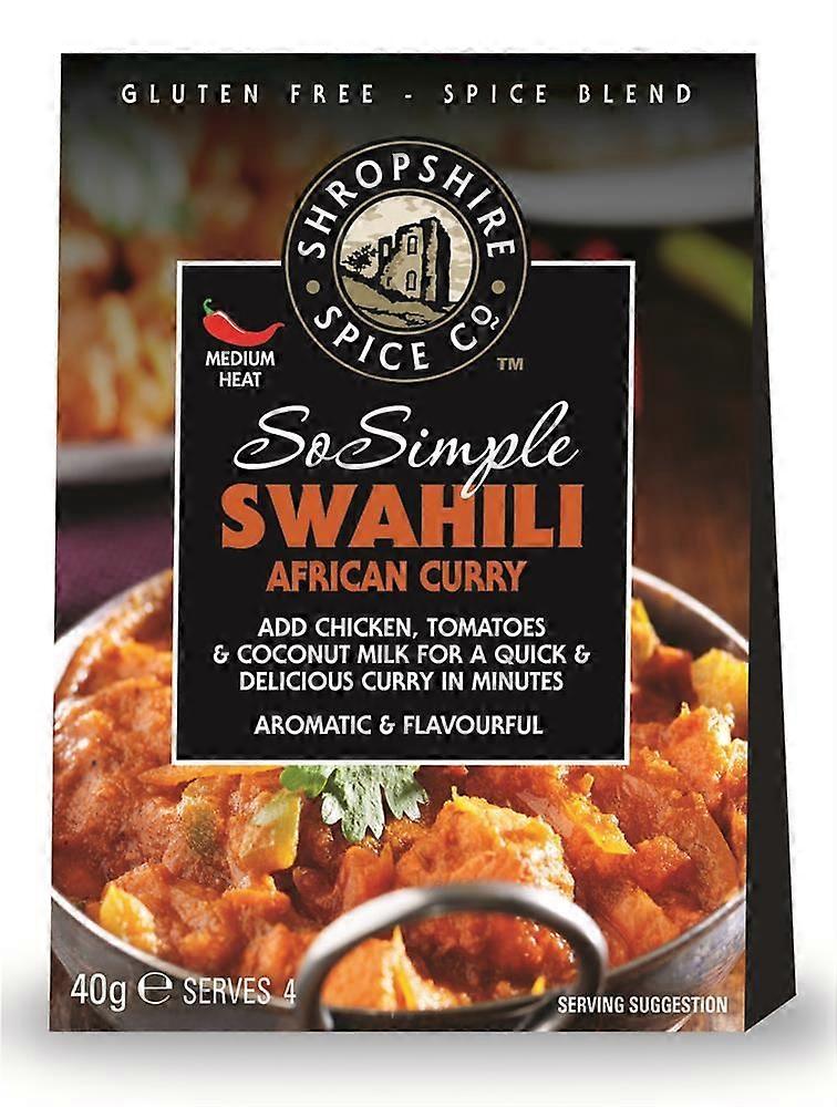 Shropshire Spice So Simple Gluten Free Swahili African Curry 40g