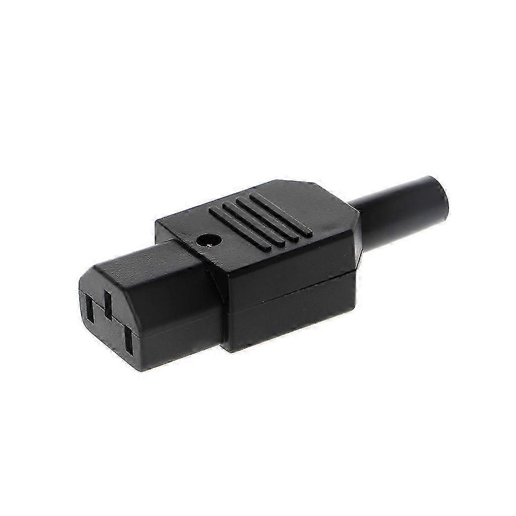 IEC 320 C13 Female Plug Rewirable Power Connector 3 Pin Socket 10A 250V