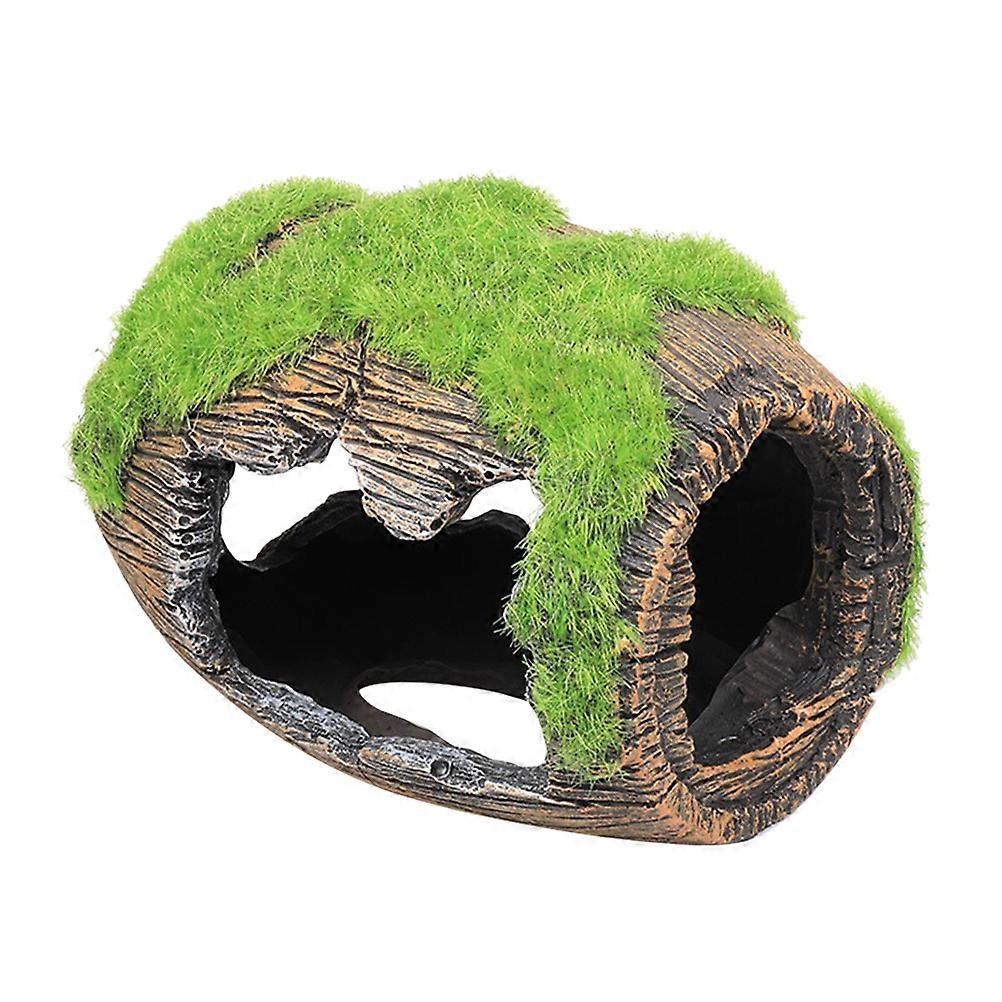 Underwater Decor, Versatile Resin Structure for Pet Comfort