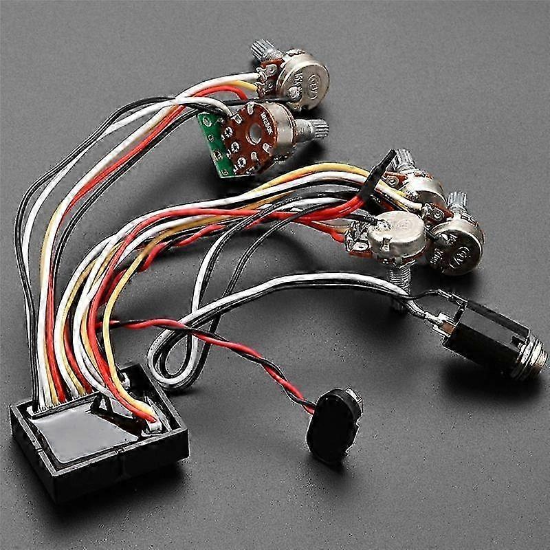 3 Band Active & Passive EQ Equalizer Preamp Circuit for Bass Pickup