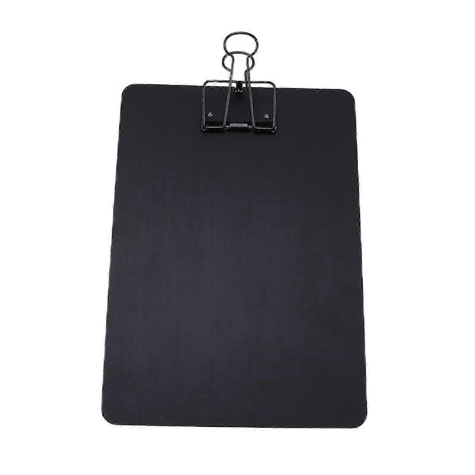 2025 Clipboards Folder Practical Hangable Multifunctional Rust Proof Durable Multi Pack Clipboard for Writing PaintingBlack