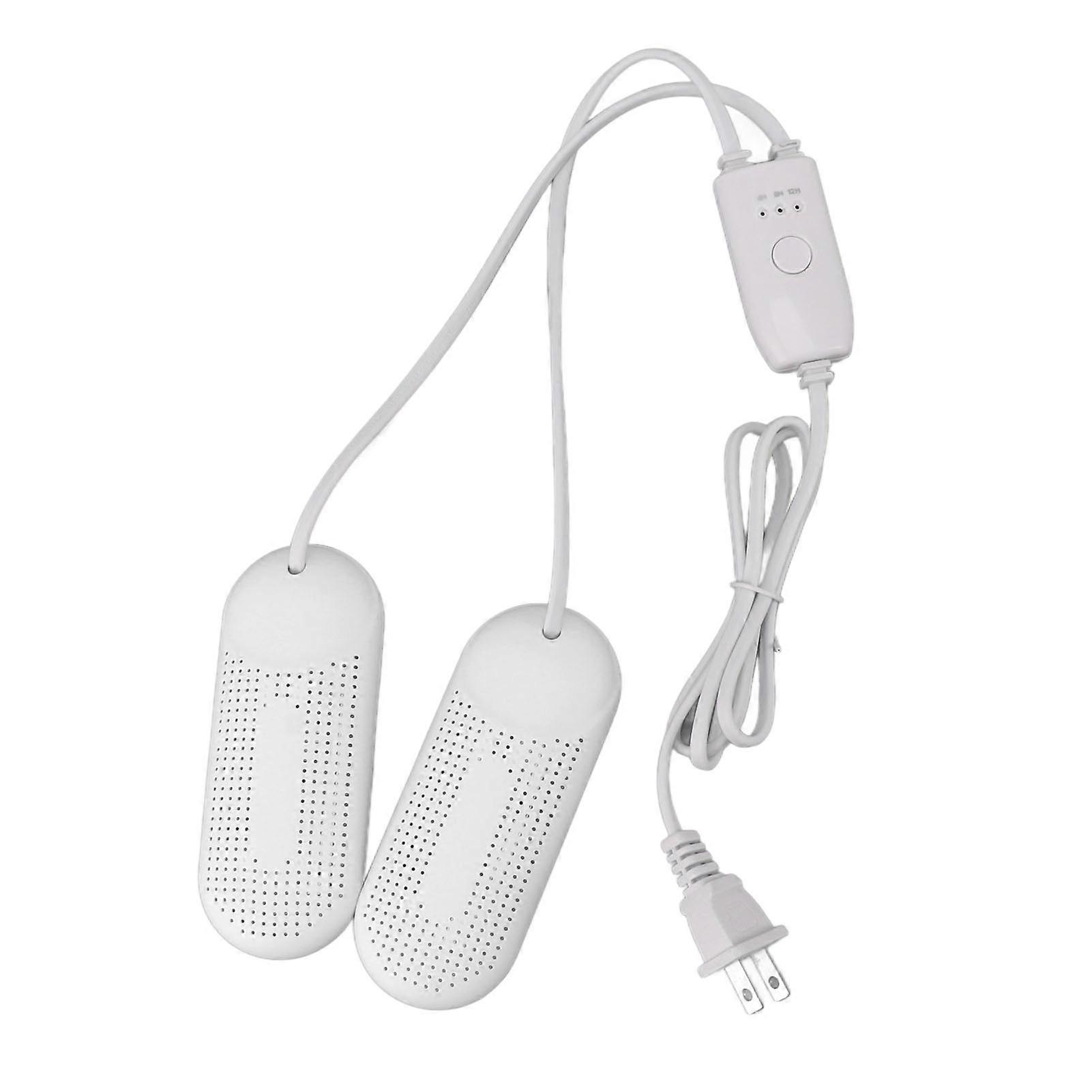 Laarzendroger ABS 360 graden uniforme snelle verwarming draagbare schoenendroger met timer voor Home Dorm Travel US Plug 100 tot 120V