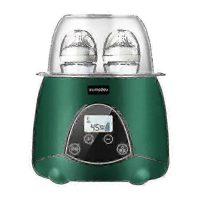Bottle Warmers Sterilizers Baby Milk Bottle Warmers Multi Function Smart Automatic Intelligent Thermostat Disinfection Green