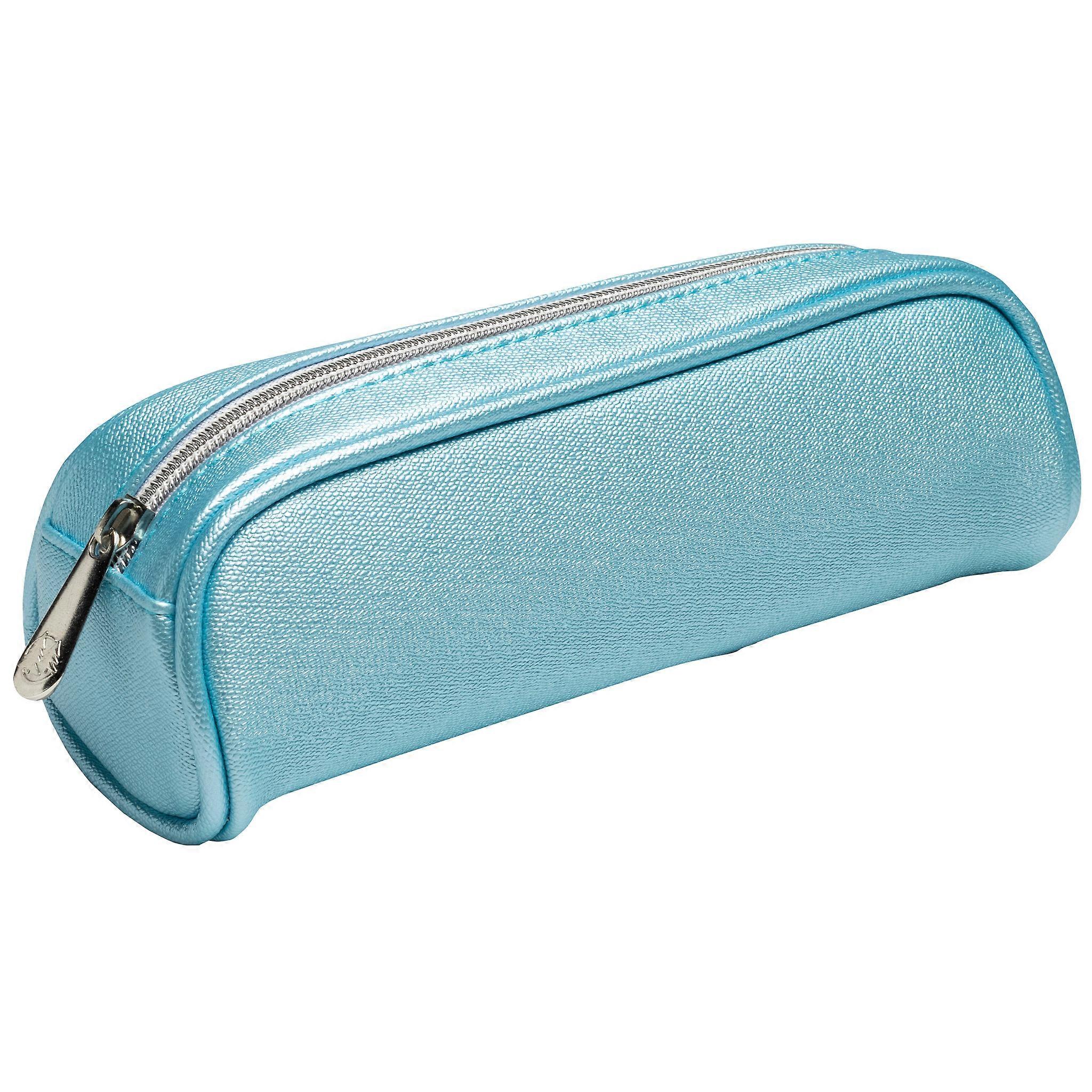 Exacompta 52680E 6x PERLE metallic PU trapeze pencil case - Assorted colours